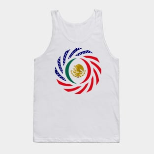 Mexican American Multinational Patriot Flag Tank Top